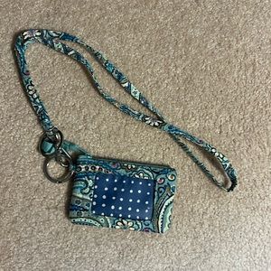 Vera Bradley wallet & lanyard